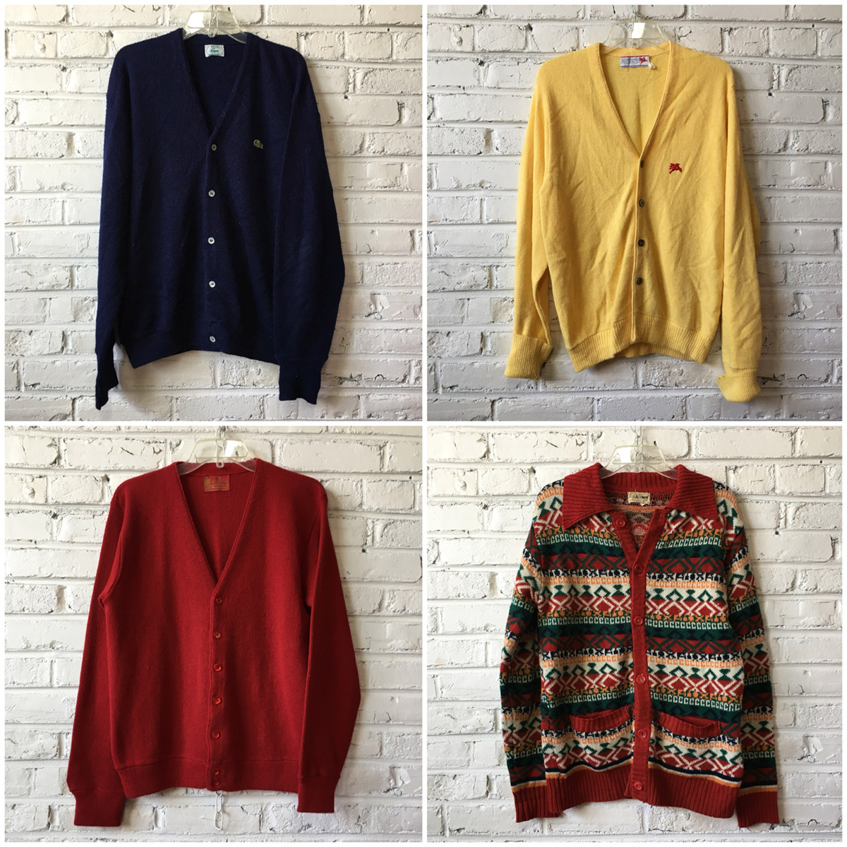Mens Vintage Cardigans by the bundleON BACKORDER Bulk Vintage Clothing